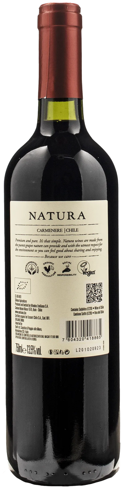 Emiliana Natura Carmenere 2022