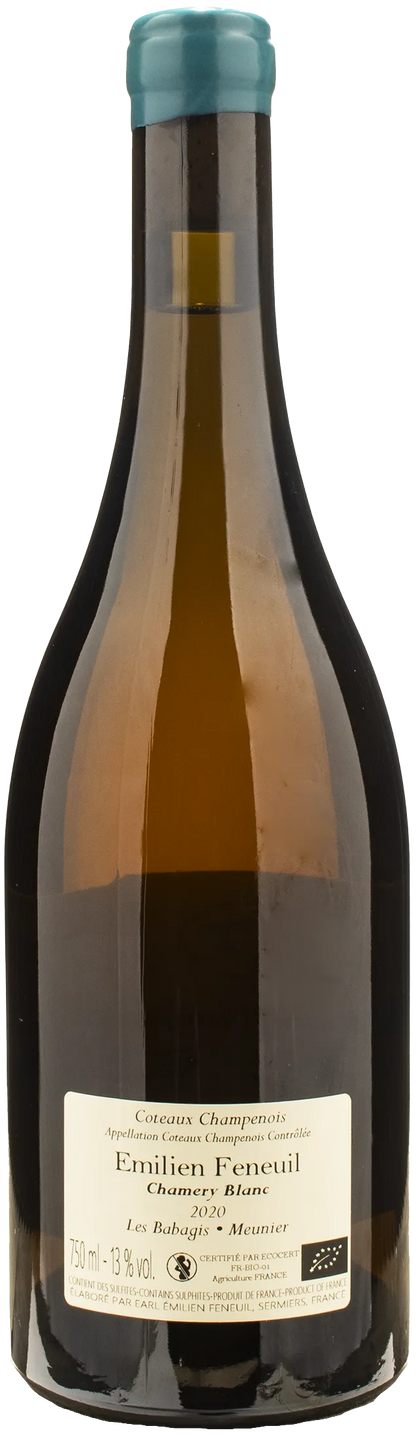 Emilien Feneuil Coteaux Champenois Blanc Les Babagis 2020