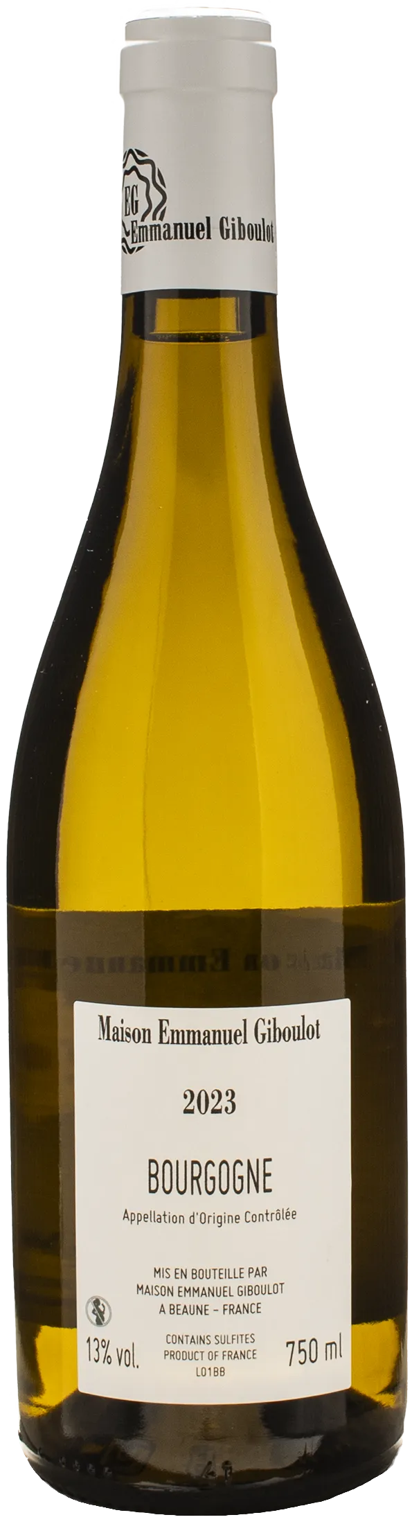 Emmanuel Giboulot Bourgogne Blanc 2023