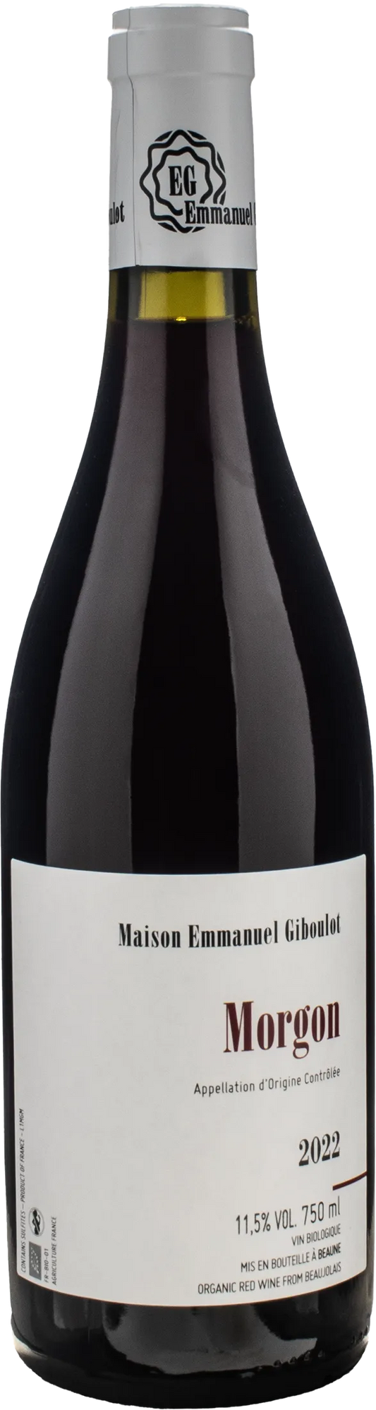 Emmanuel Giboulot Morgon 2022