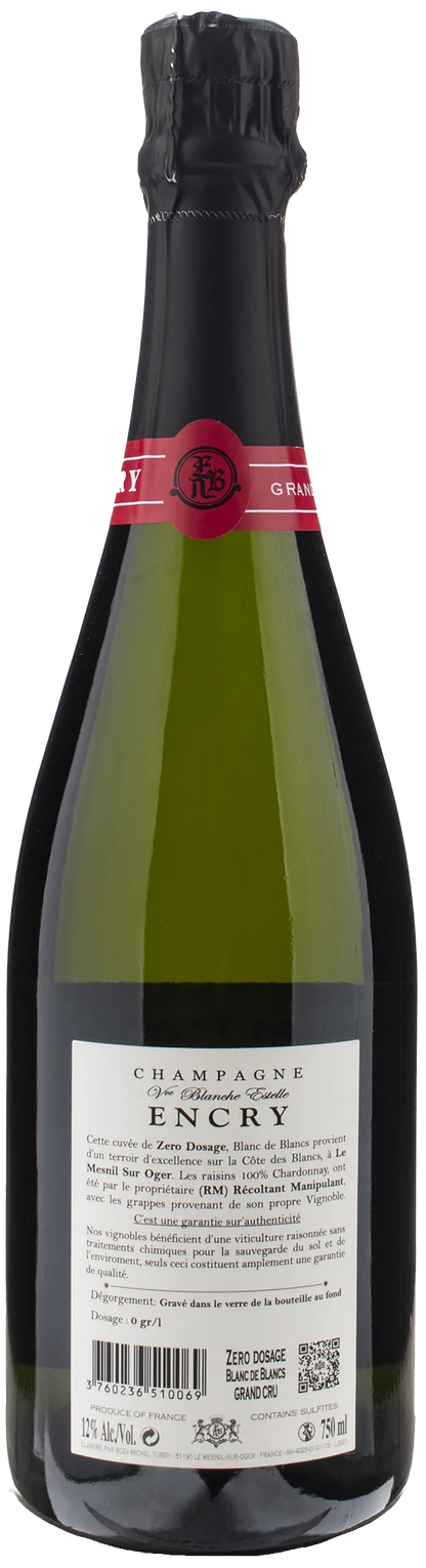 Encry Champagne Grand Cru Blanc de Blancs Zero Dosage