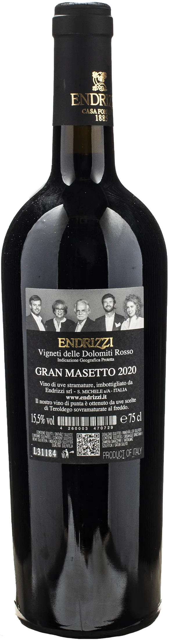 Endrizzi Teroldego Gran Masetto 2020