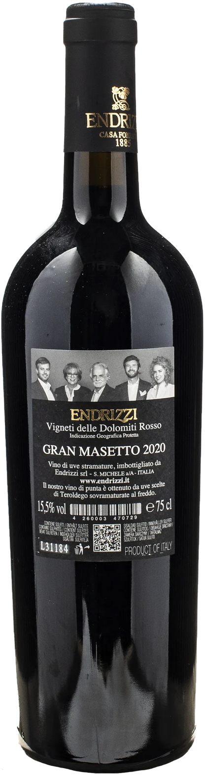 Endrizzi Teroldego Gran Masetto 2020