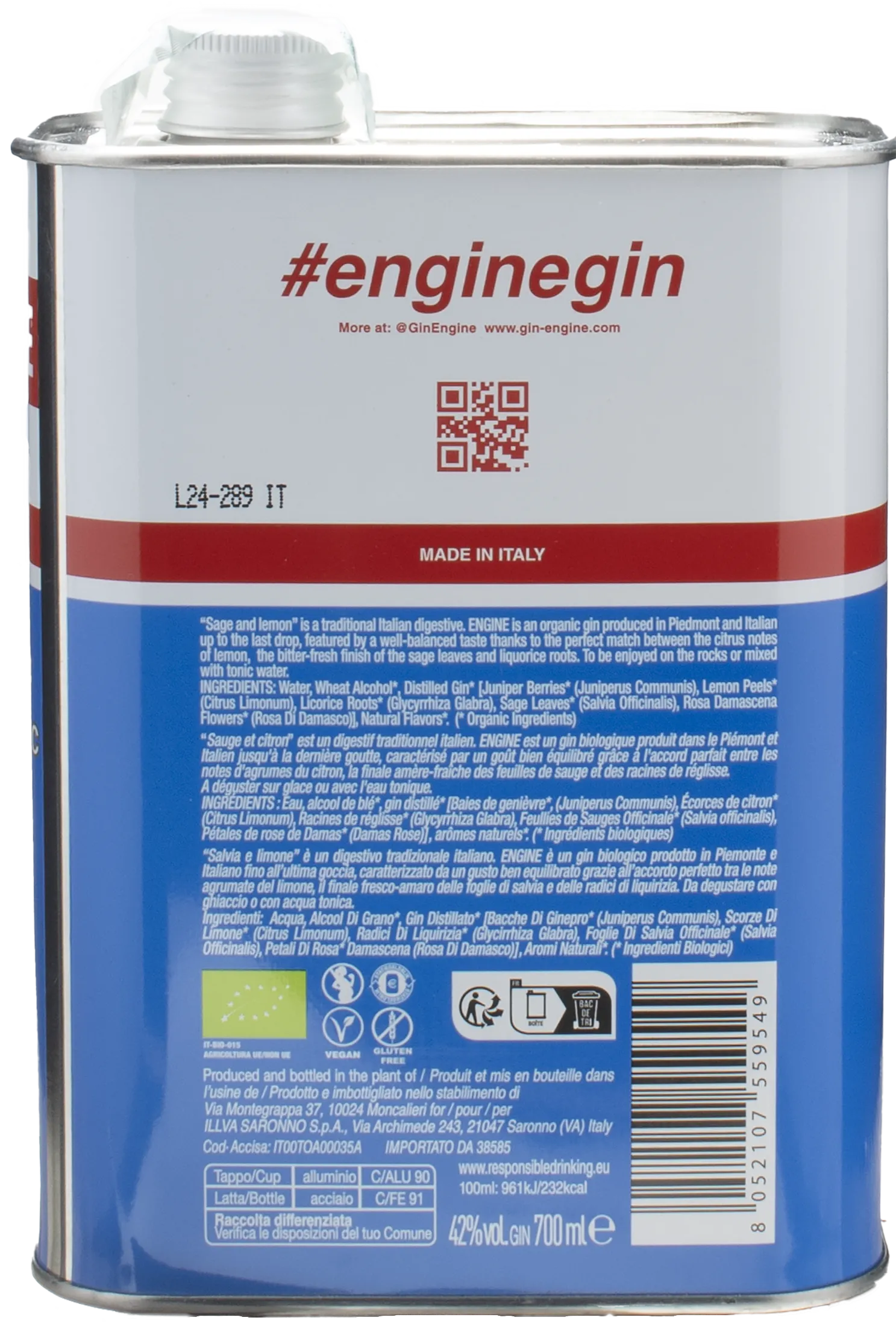 Engine Gin 0.7L