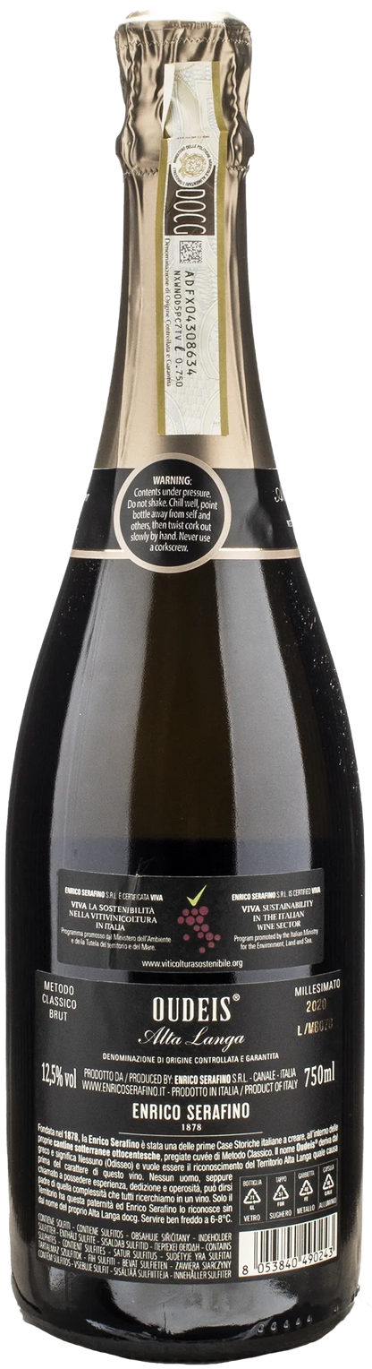 Enrico Serafino Alta Langa Metodo Classico Oudeis Brut 2020
