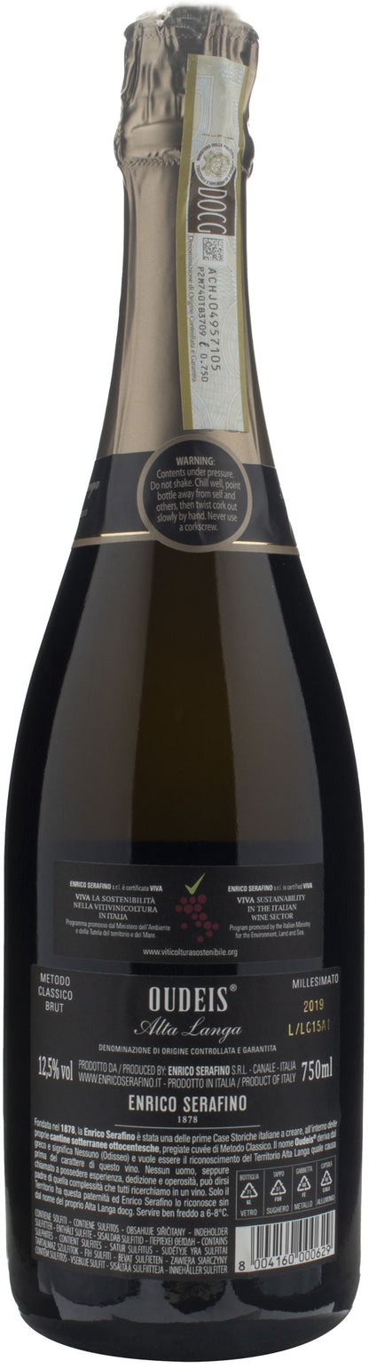 Enrico Serafino Alta Langa Oudeis Metodo Classico Brut 2019