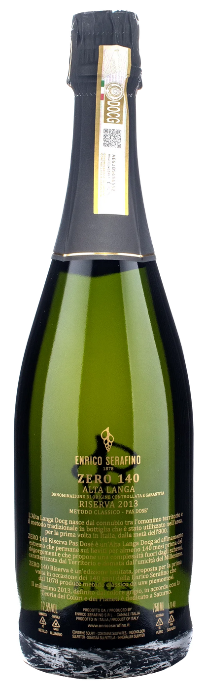 Enrico Serafino Alta Langa Riserva Pas Dose 140 Saturno 2013