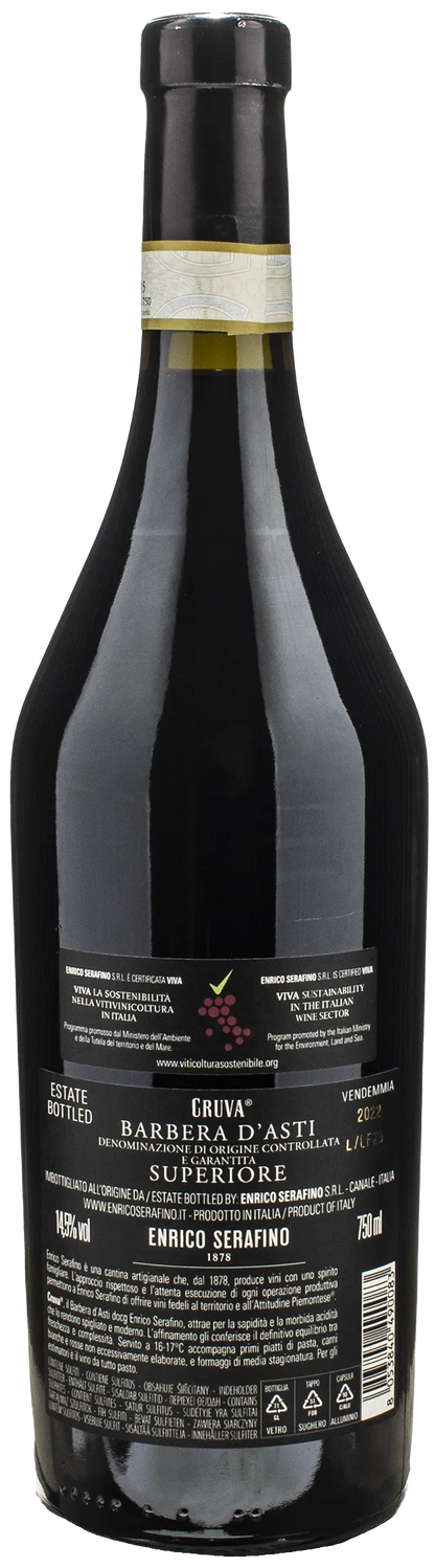 Enrico Serafino Barbera d'Asti Superiore Cruva 2022
