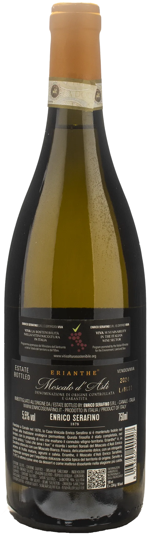 Enrico Serafino Moscato d'Asti Erianthe 2024