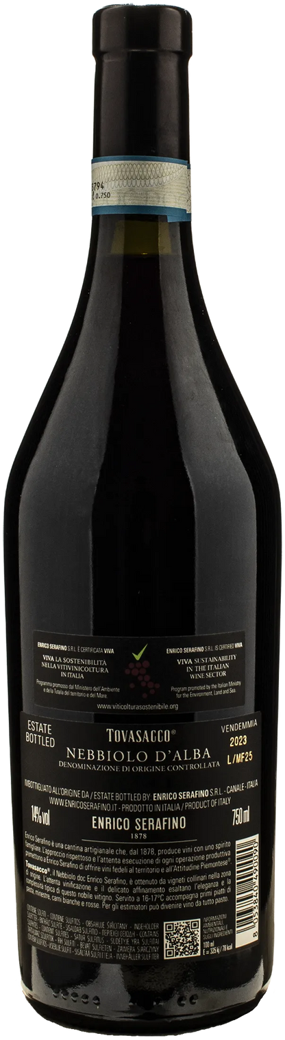 Enrico Serafino Nebbiolo d'Alba Tovasacco 2023