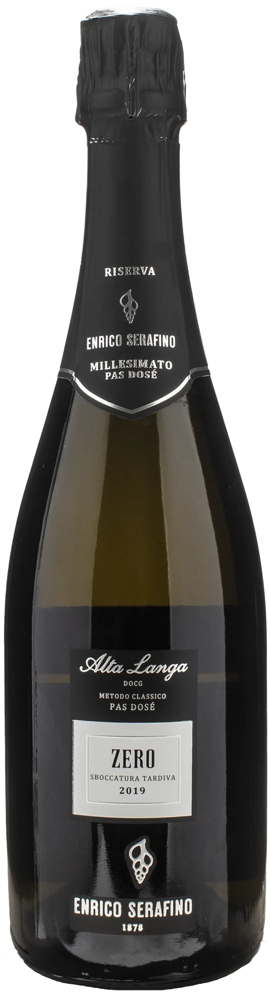 Enrico Serafino Zero Alta Langa Pas Dose Riserva Sboccatura Tardiva 2019