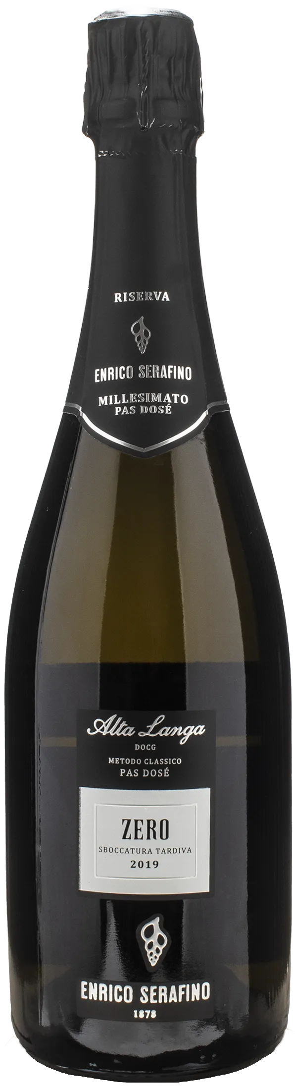 Enrico Serafino Zero Alta Langa Pas Dosè Riserva Sboccatura Tardiva 2019
