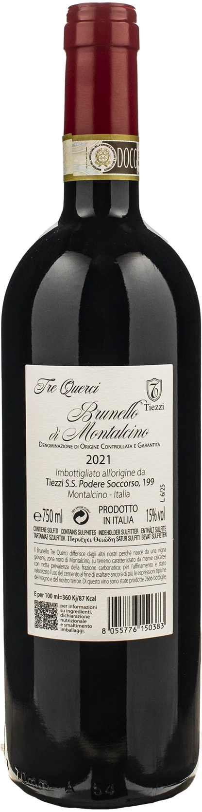 Enzo Tiezzi Brunello di Montalcino Tre Querci 2021