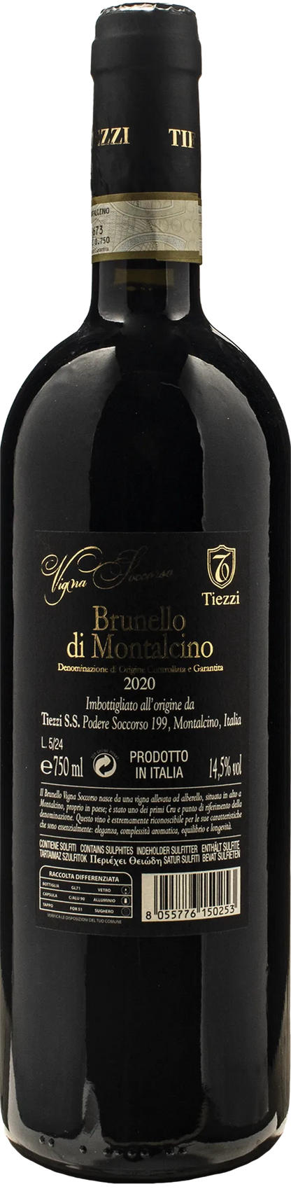 Enzo Tiezzi Brunello di Montalcino Vigna Soccorso 2020