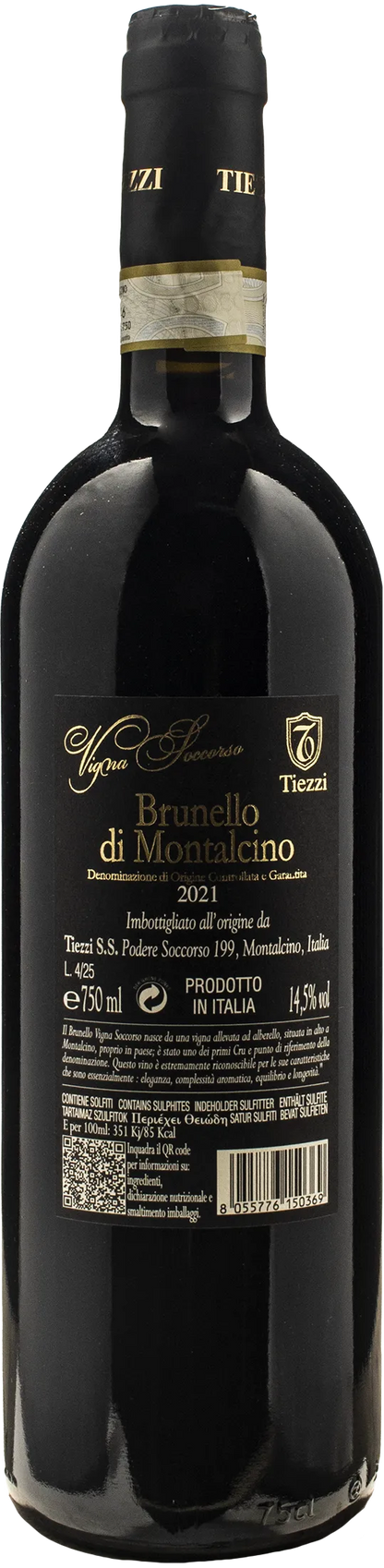 Enzo Tiezzi Brunello di Montalcino Vigna Soccorso 2021