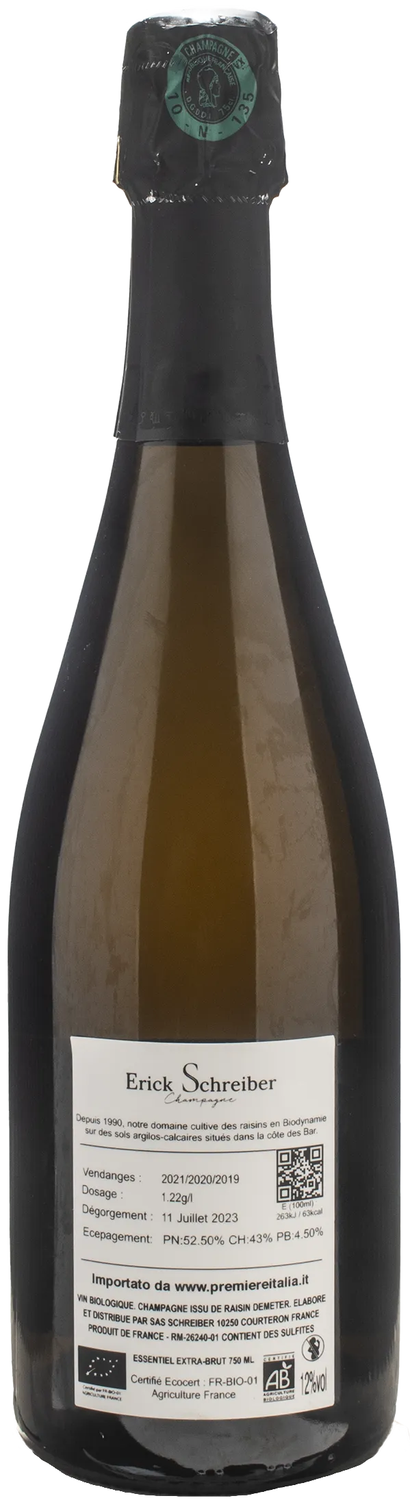 Erick Schreiber Champagne Essentiel Extra Brut