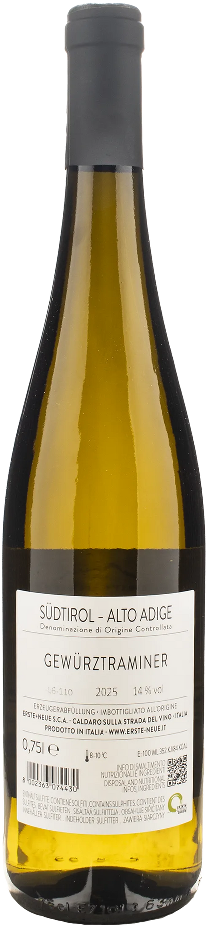 Erste Neue Gewurztraminer 2025
