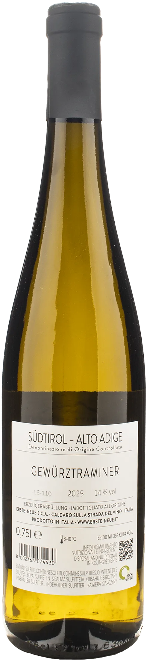 Erste Neue Gewurztraminer 2025