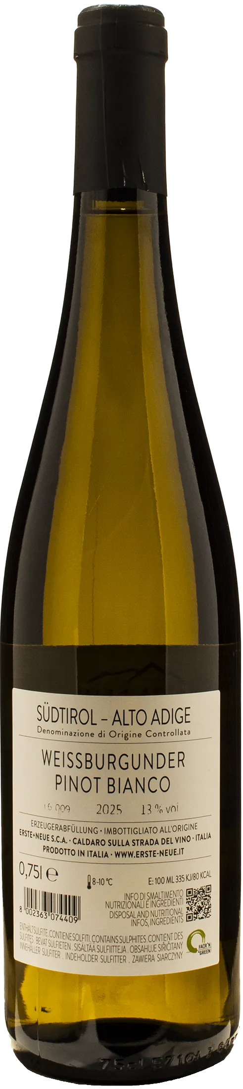 Erste Neue Pinot Bianco 2025