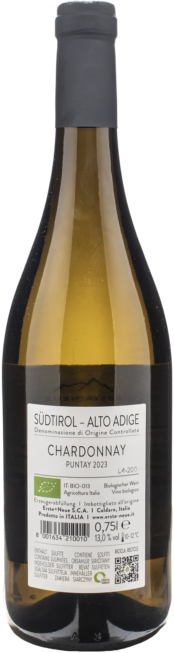 Erste Neue Puntay Chardonnay 2023