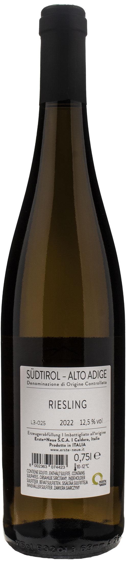 Erste Neue Riesling 2022