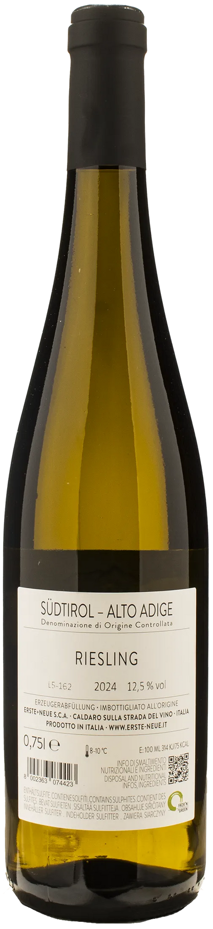 Erste Neue Riesling 2024