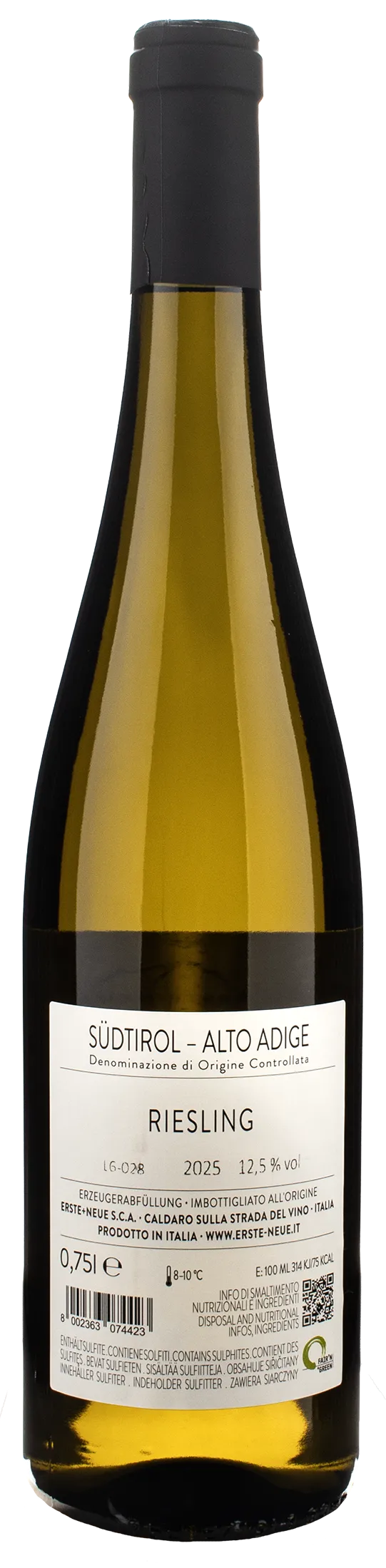 Erste Neue Riesling 2025