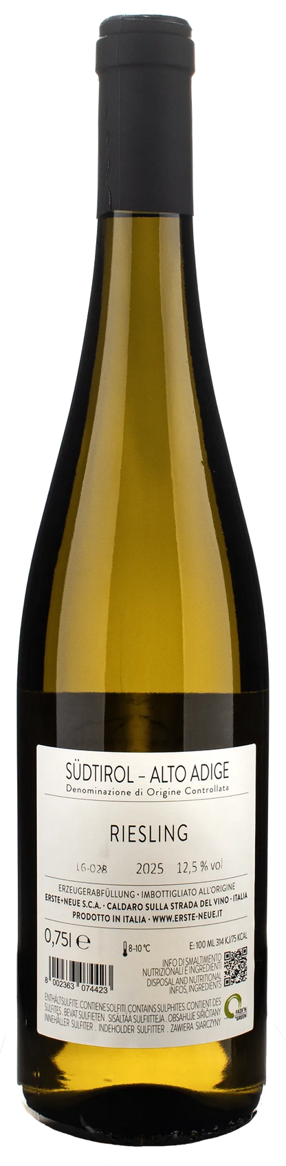 Erste Neue Riesling 2025