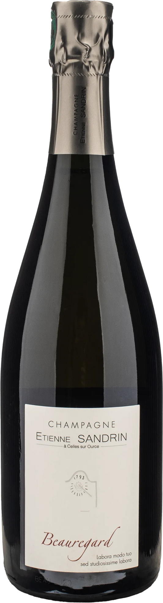 Etienne Sandrin Champagne Beauregard Brut Nature