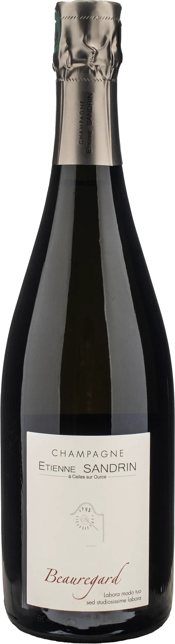 Etienne Sandrin Champagne Beauregard Brut Nature