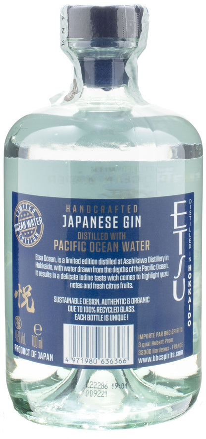 Etsu Pacific Ocean Japanese Gin