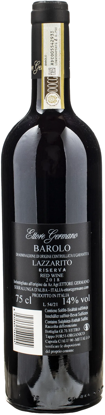 Ettore Germano Barolo Lazzarito Riserva 2018