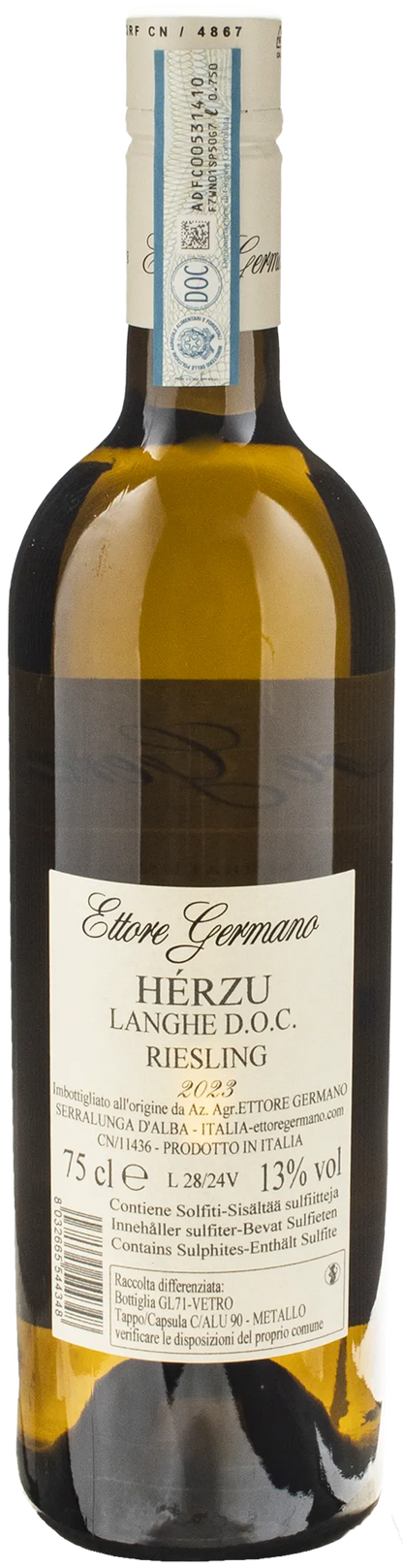 Ettore Germano Langhe Riesling Herzu 2023