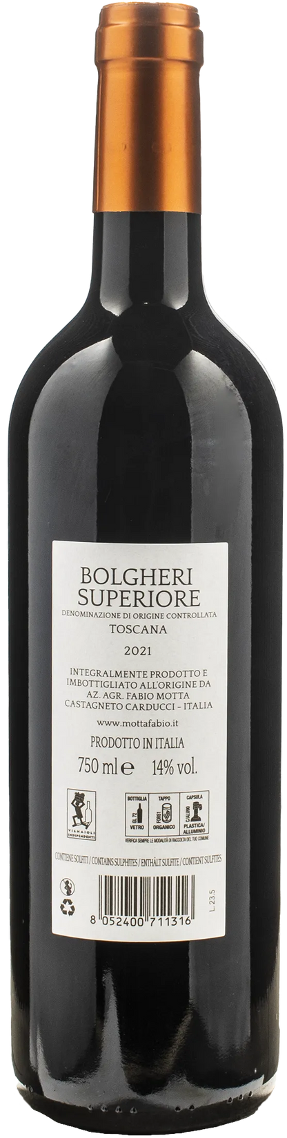 Fabio Motta Bolgheri Rosso Superiore Le Gonnare 2021