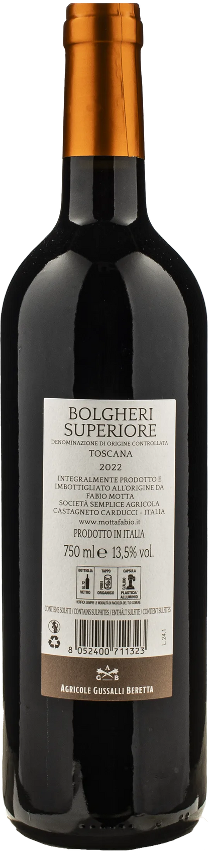 Fabio Motta Bolgheri Rosso Superiore Le Gonnare 2022