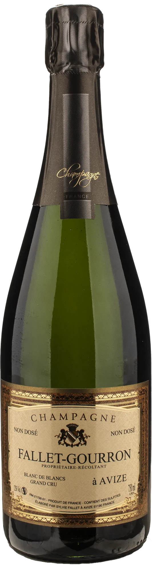 Fallet Gourron Champagne Grand Cru Blanc de Blancs Non Dose