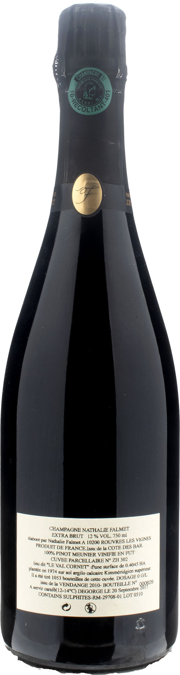 Falmet Champagne ZH 320 Extra Brut 2010