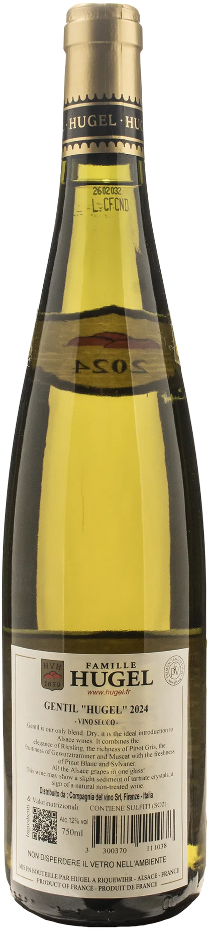 Famille Hugel Alsace Gentil 2024