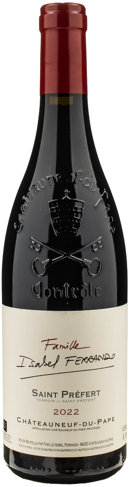 Famille Isabel Ferrando Chateauneuf du Pape St.Prefert 2022