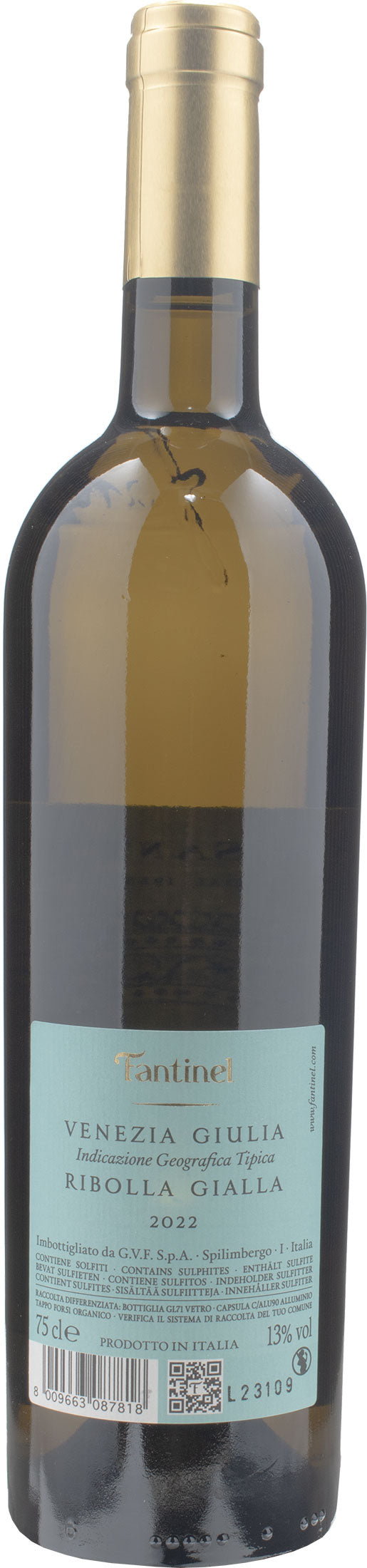 Fantinel Tenuta Sant'Helena Caterina Ribolla Gialla 2022
