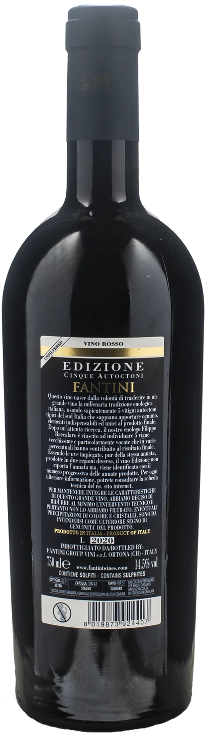 Fantini Cinque Autoctoni 22° Edizione