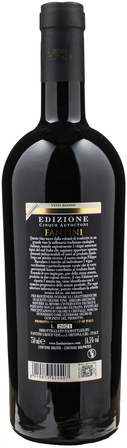 Fantini Cinque Autoctoni 23° Edizione