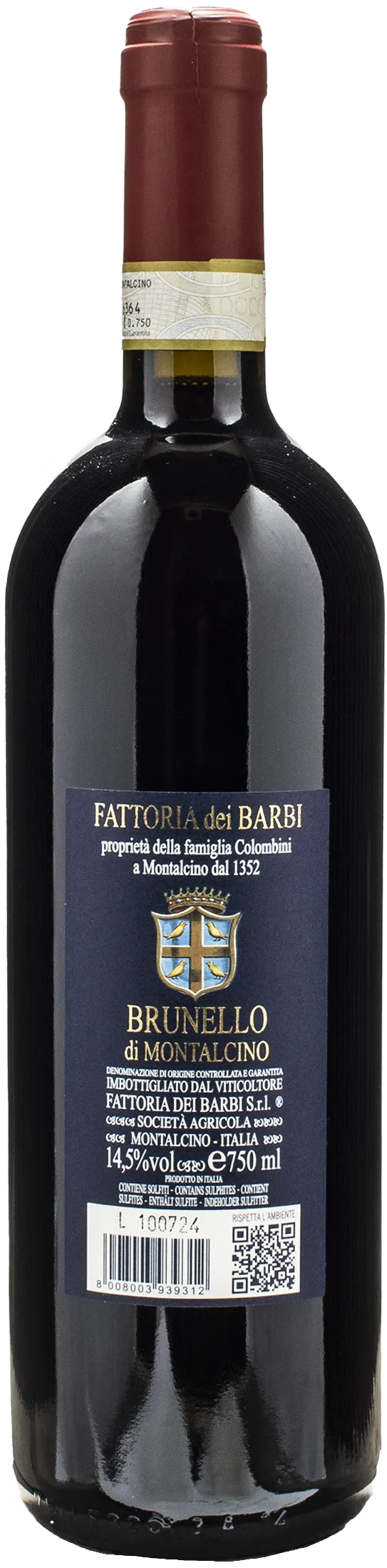 Fattoria dei Barbi Brunello di Montalcino 2020