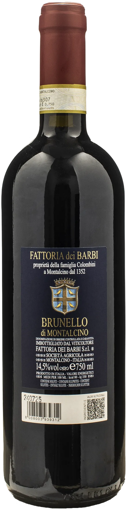 Fattoria dei Barbi Brunello di Montalcino 2021