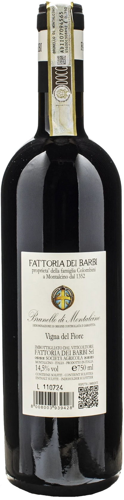 Fattoria dei Barbi Brunello di Montalcino Vigna del Fiore 2020