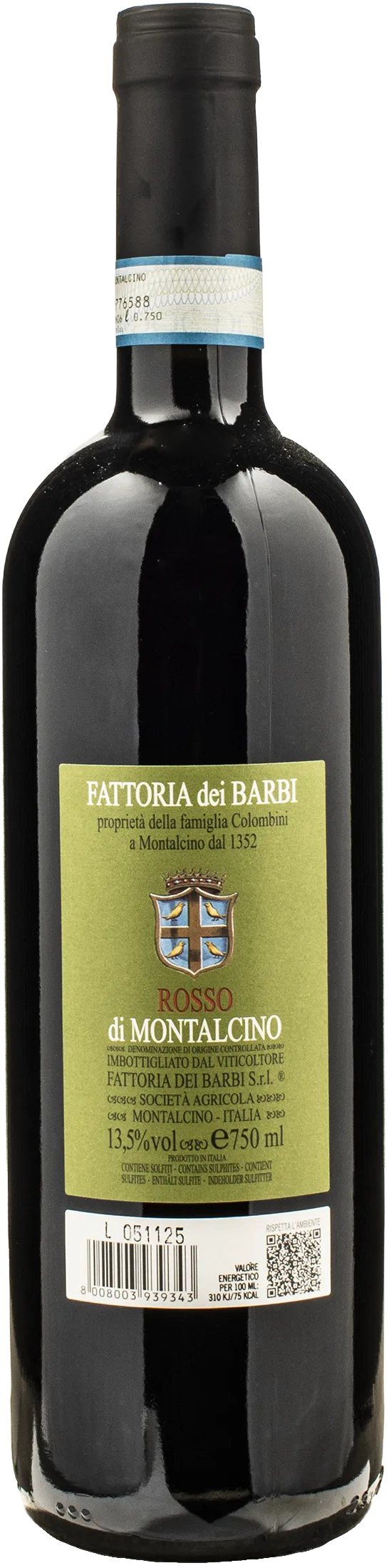 Fattoria dei Barbi Rosso di Montalcino 2024
