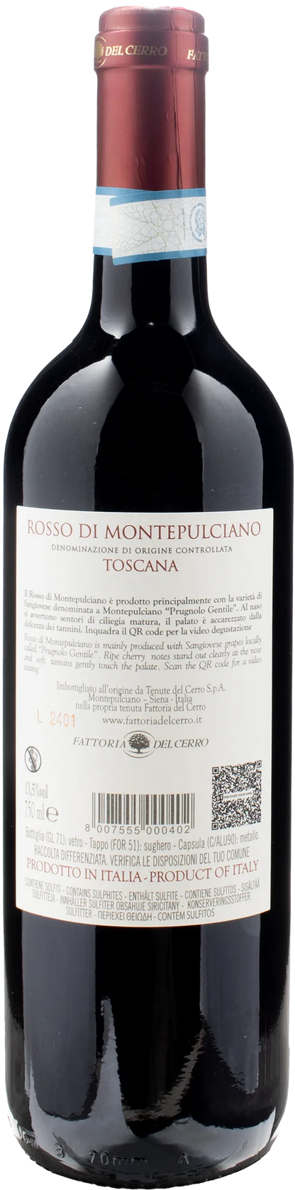 Fattoria del Cerro Rosso di Montepulciano 2023