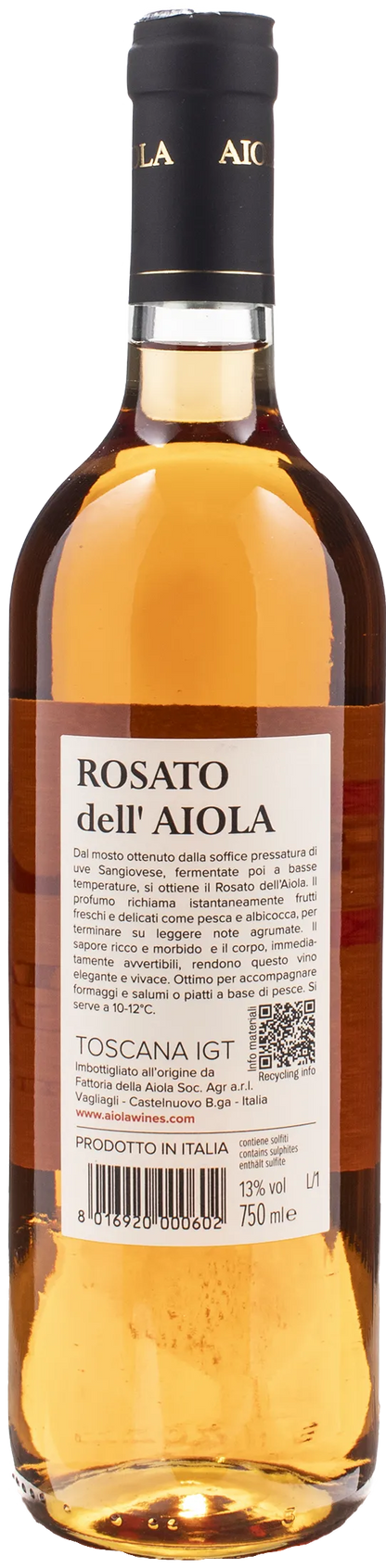 Fattoria della Aiola Rosato dell'Aiola 2022