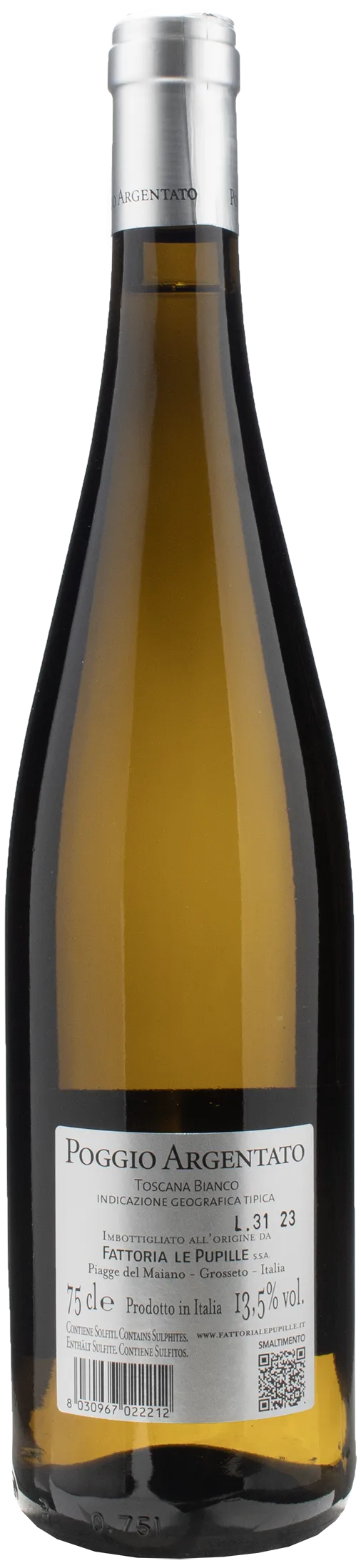 Fattoria Le Pupille Poggio Argentato 2023