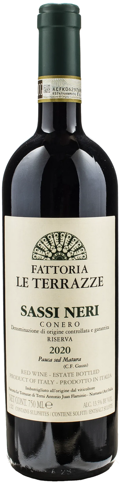 Fattoria Le Terrazze Conero Sassi Neri Riserva 2020